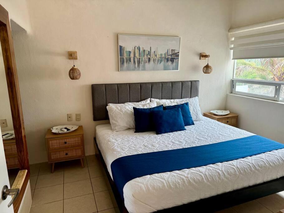 Amazing With Sea View And Large Terrace Apartamento Manzanillo
